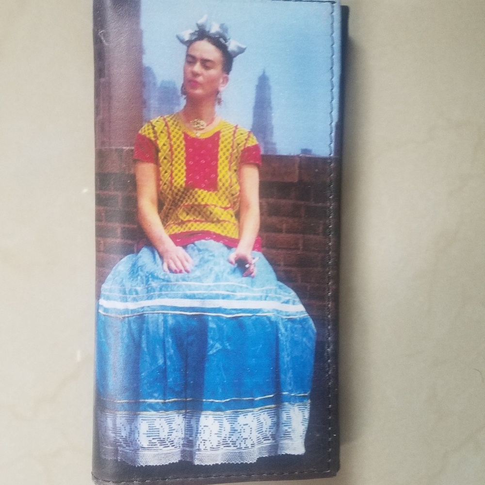 Frida Print Blue Women’s Wallet
